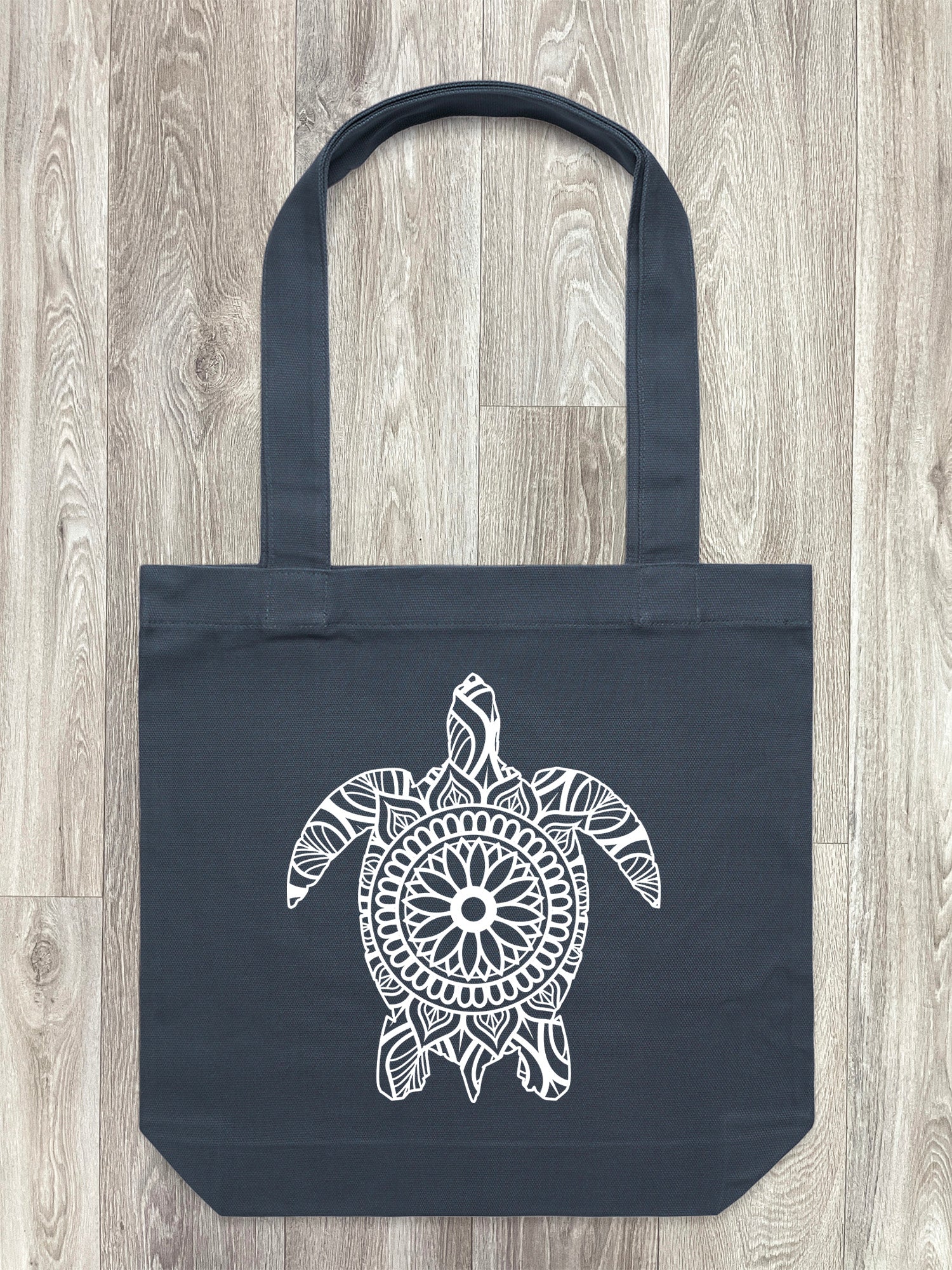 Turtle Mandala Edith Tote Bag