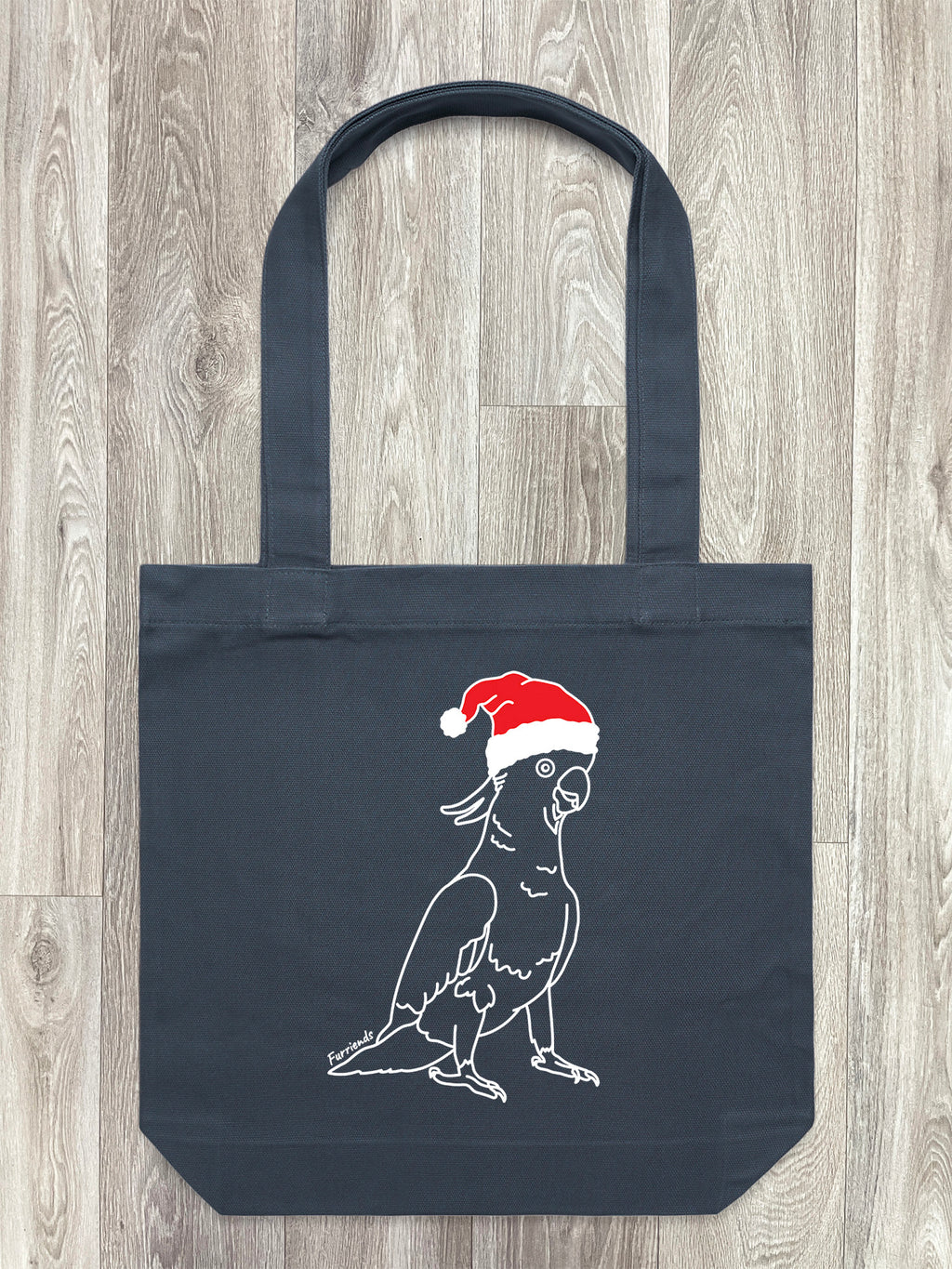 Sulphur-Crested Cockatoo Christmas Edition Edith Tote Bag