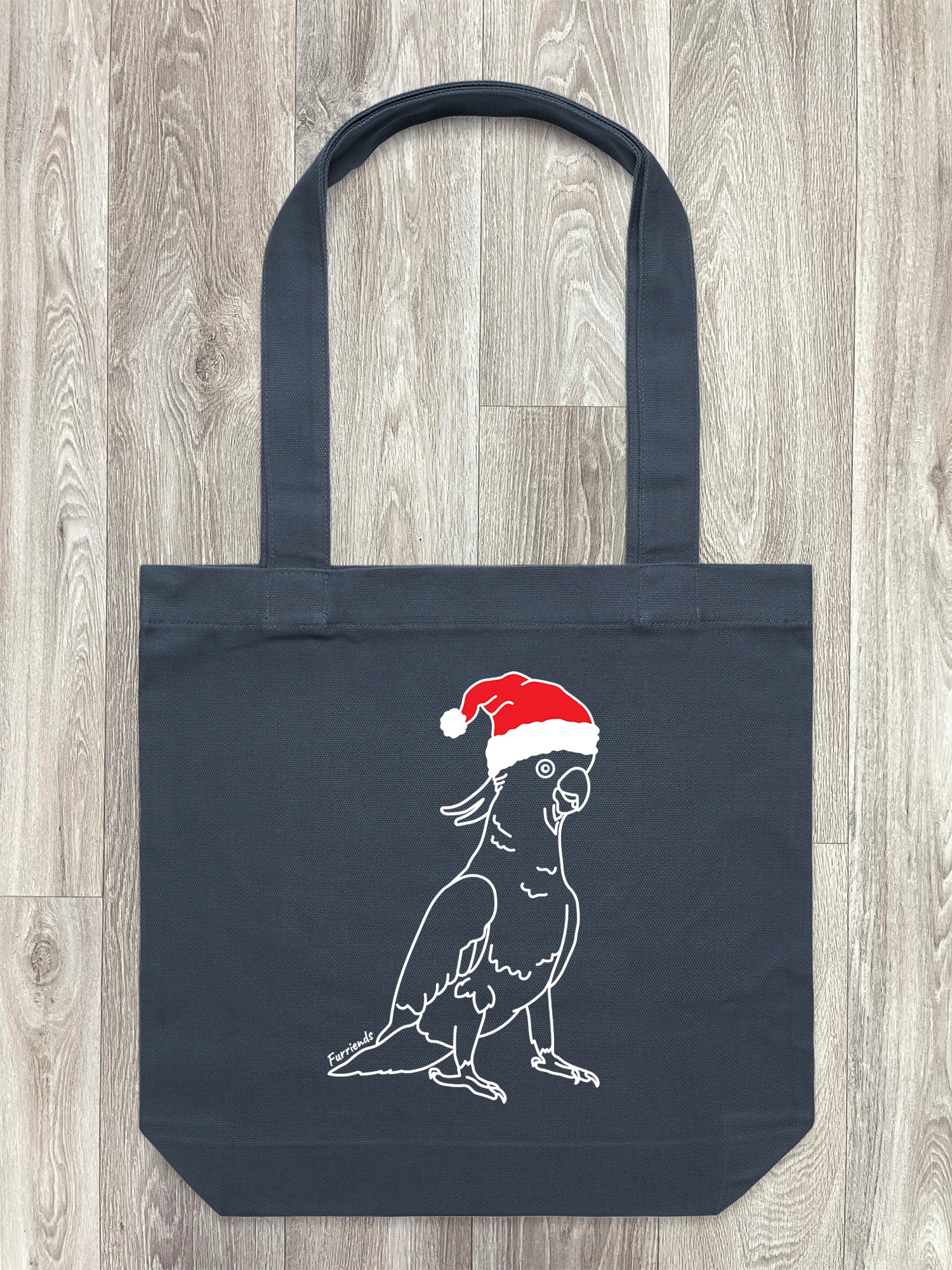 Sulphur-Crested Cockatoo Christmas Edition Edith Tote Bag