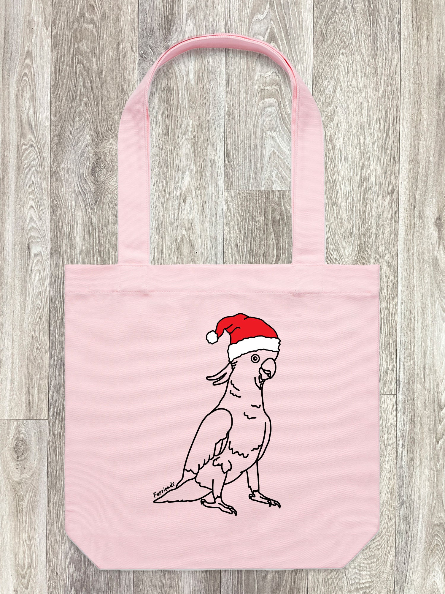 Sulphur-Crested Cockatoo Christmas Edition Edith Tote Bag