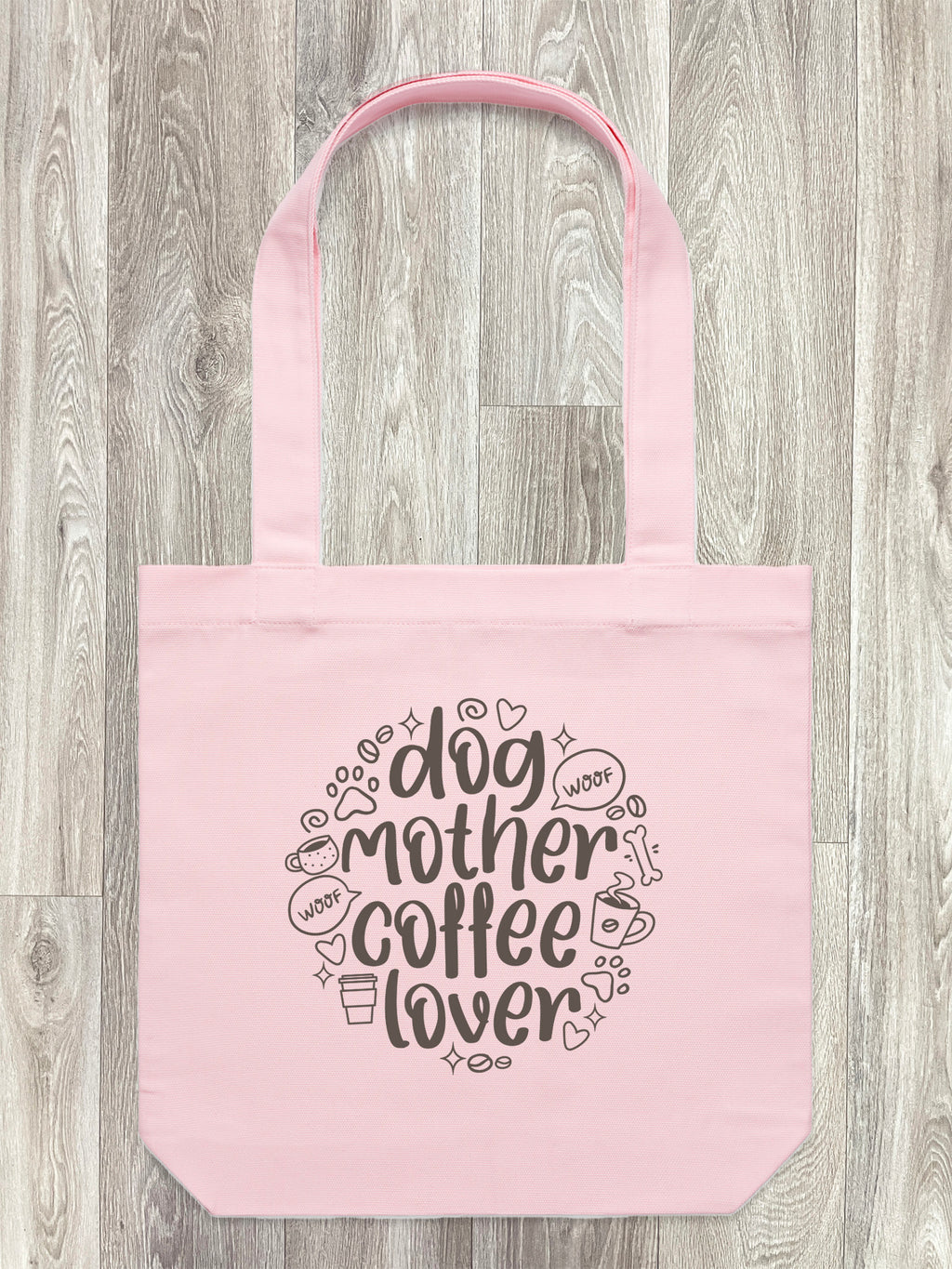 Dog Mother Coffee Lover Edith Tote Bag