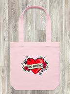 Dog Mother Heart Tattoo Edith Tote Bag