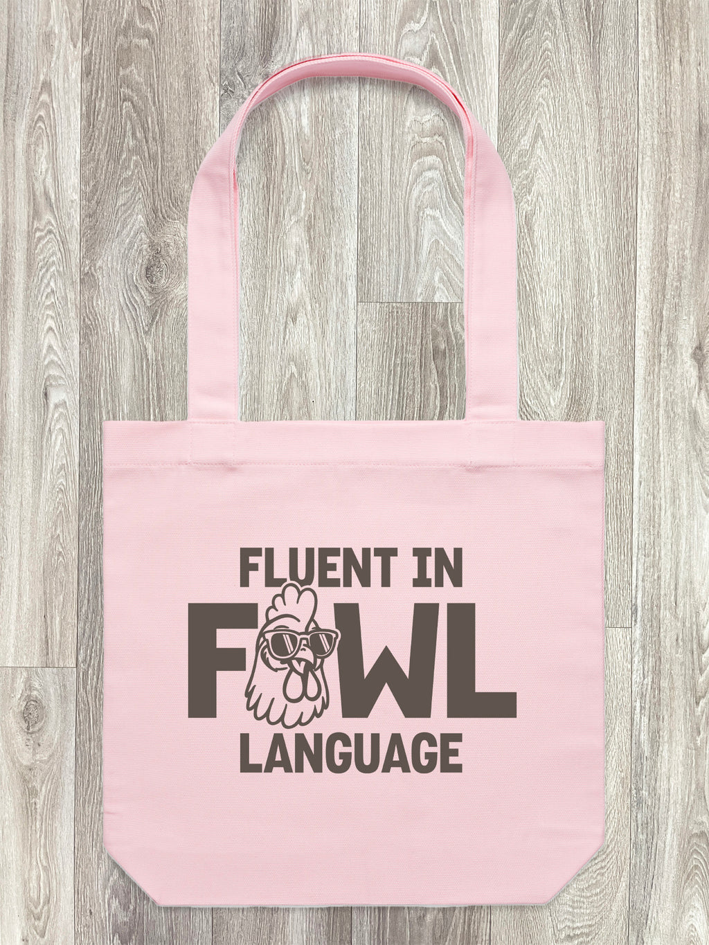 Fluent In Fowl Language Edith Tote Bag
