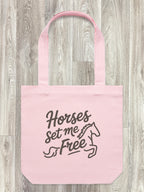 Horses Set Me Free Edith Tote Bag