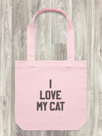 I Love My Cat Edith Tote Bag