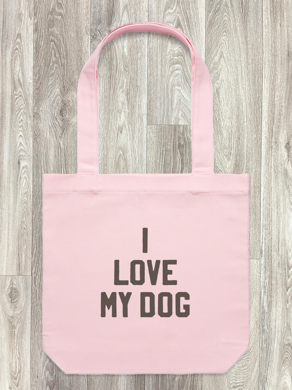 I Love My Dog Edith Tote Bag