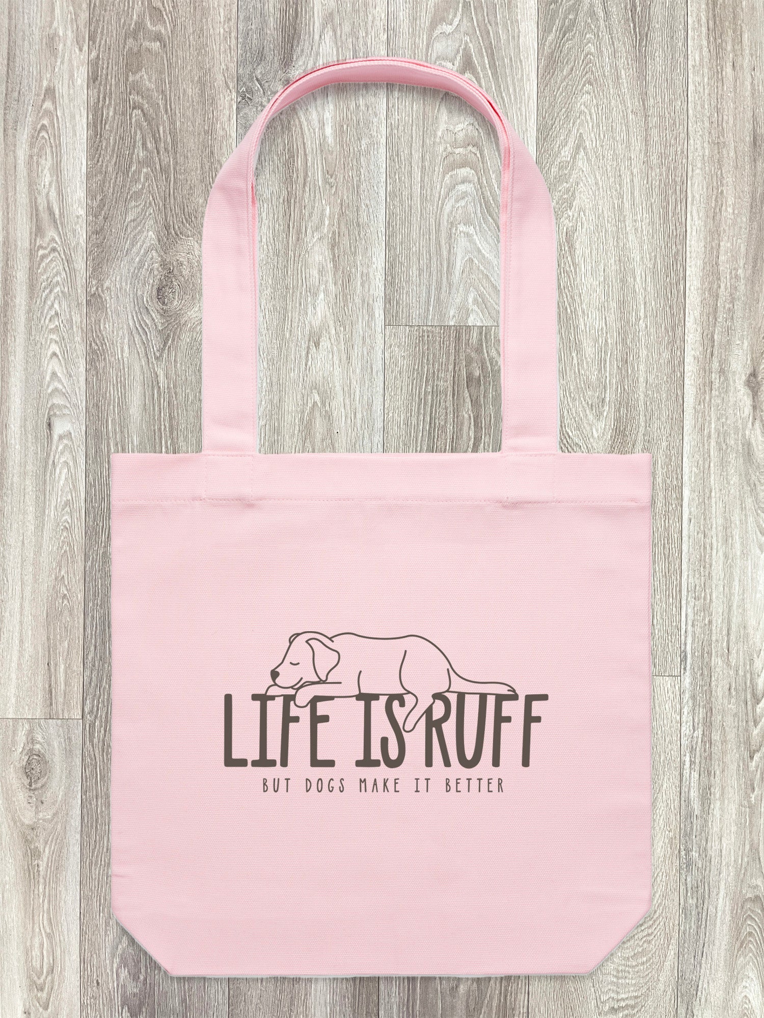 Life Is Ruff Edith Tote Bag