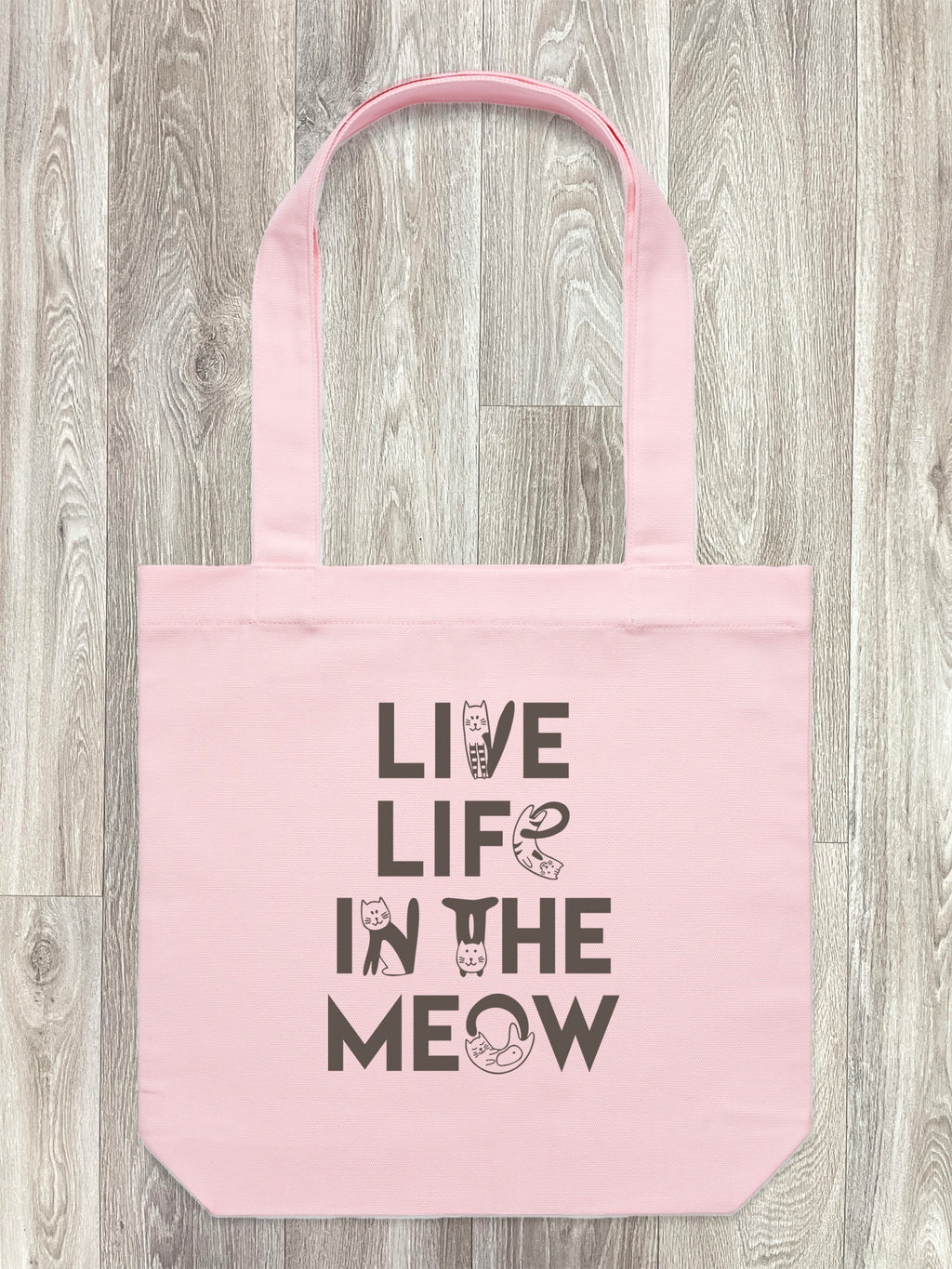 Live Life In The Meow Edith Tote Bag