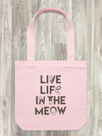 Live Life In The Meow Edith Tote Bag