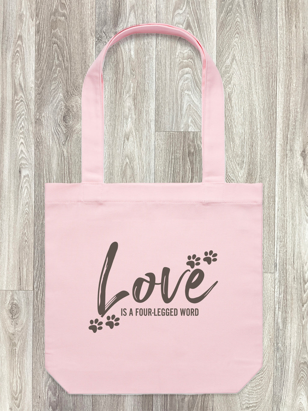 Love Is A Four-Legged Word Edith Tote Bag
