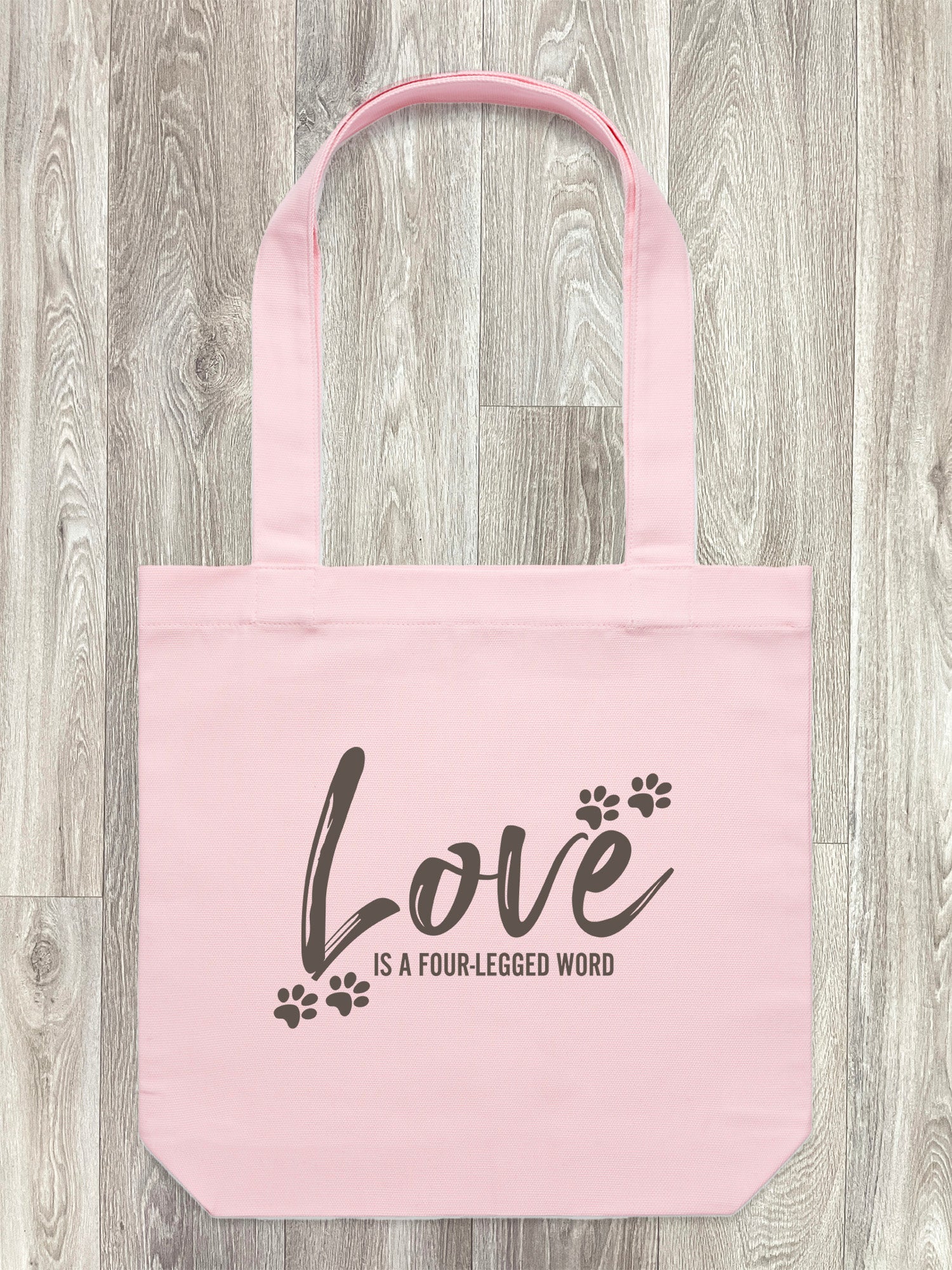 Love Is A Four-Legged Word Edith Tote Bag