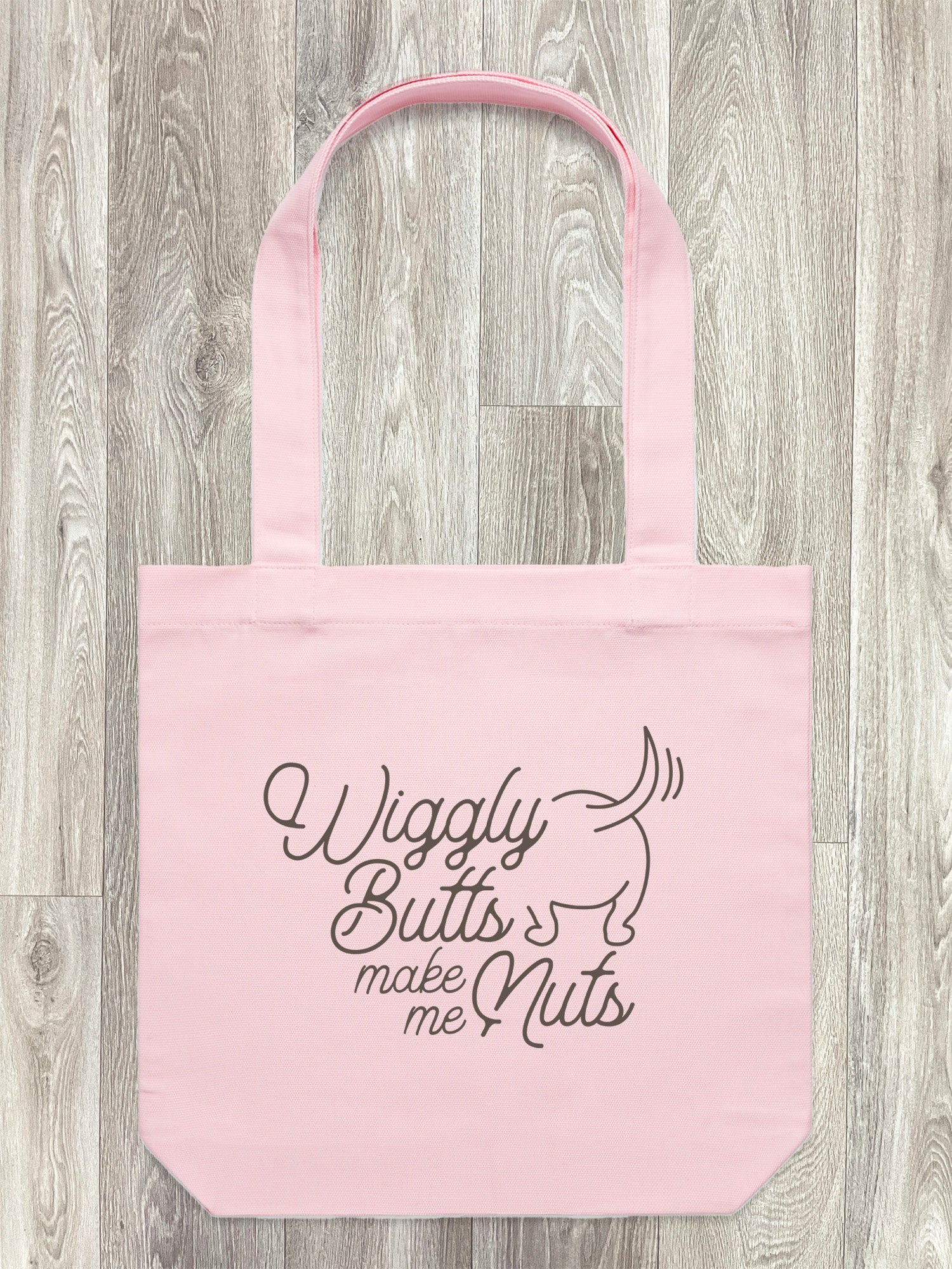 Wiggly Butts Make Me Nuts Edith Tote Bag