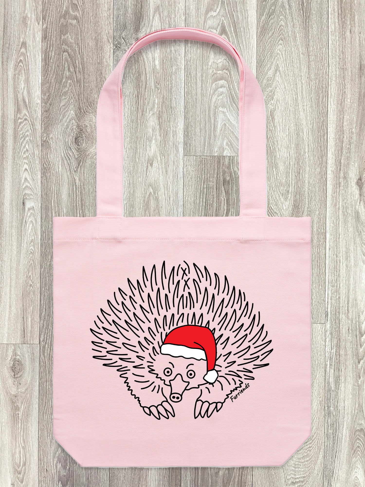 Echidna Christmas Edition Edith Tote Bag