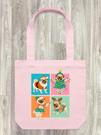 Pugmas Edith Tote Bag