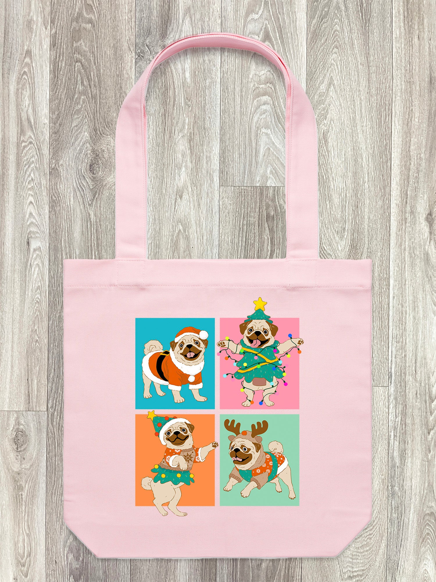 Pugmas Edith Tote Bag