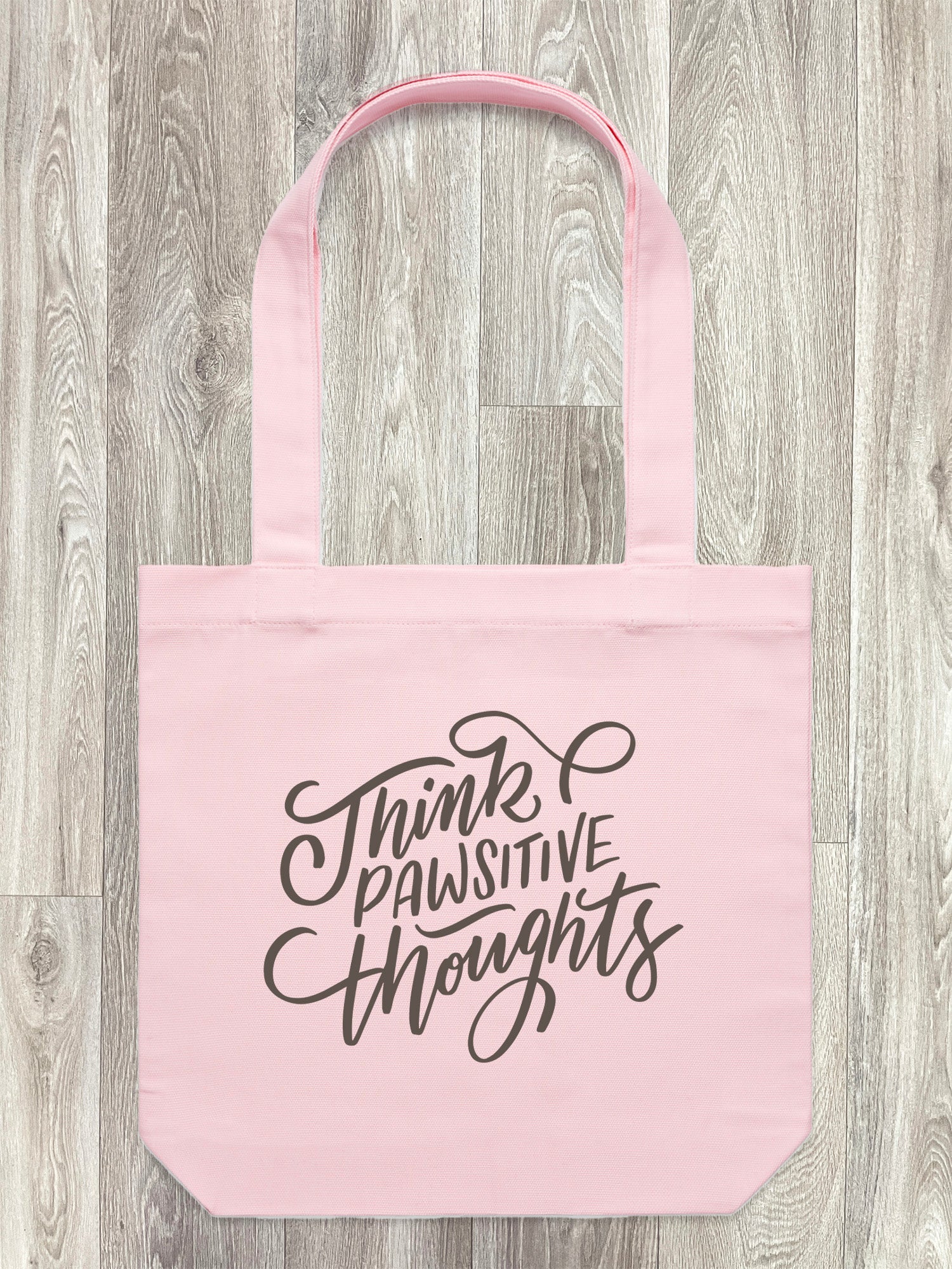 Think Pawsitive Thoughts Edith Tote Bag