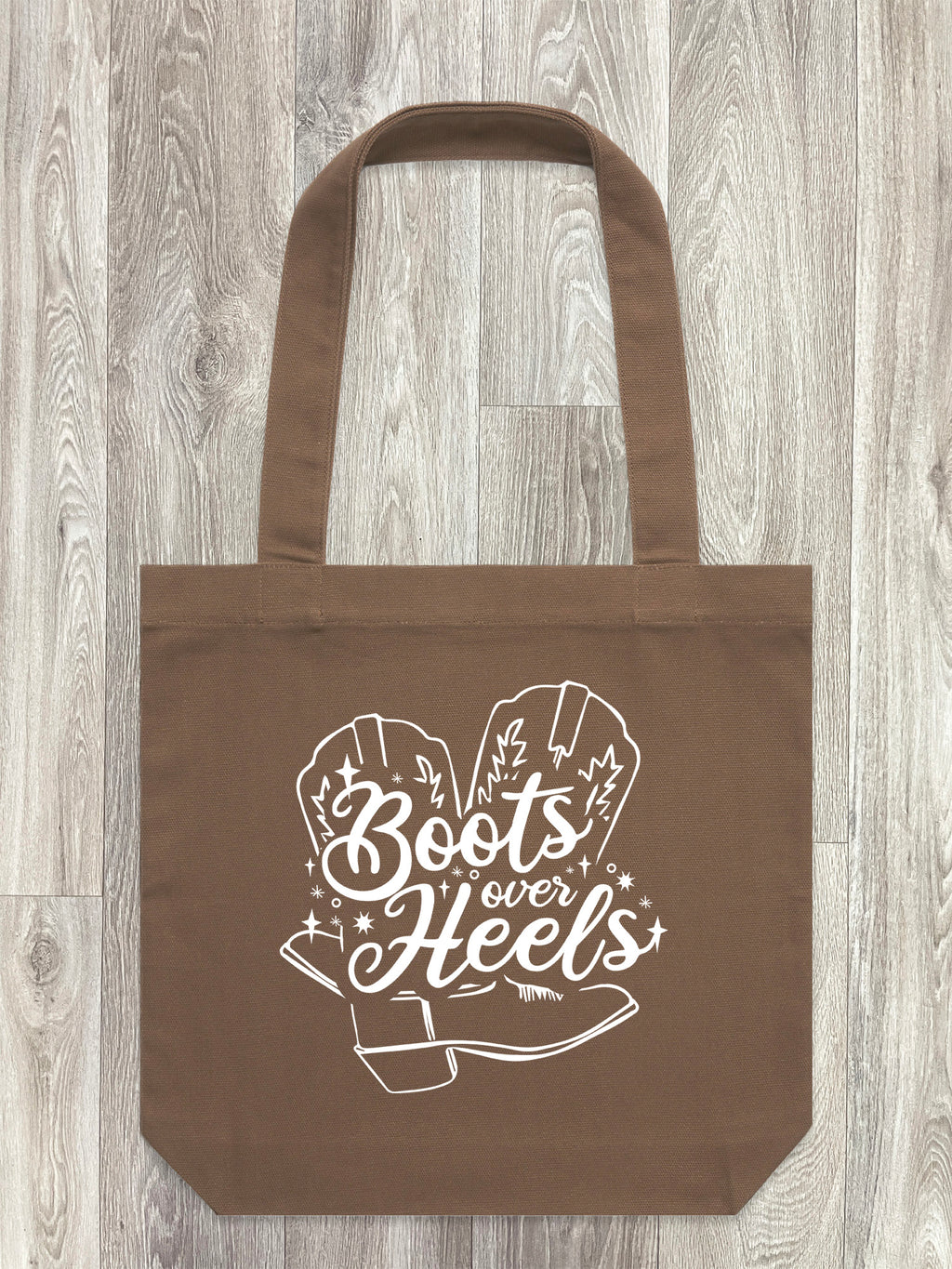 Boots Over Heels Edith Tote Bag