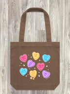 Candy Hearts - Cat Edith Tote Bag