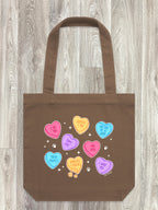 Candy Hearts - Dog Edith Tote Bag