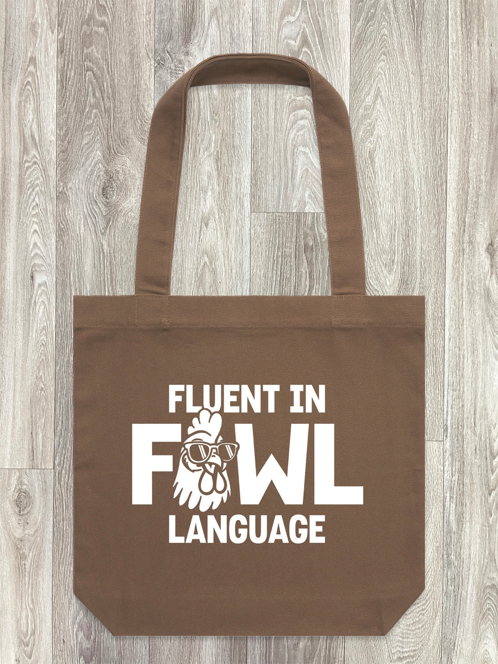 Fluent In Fowl Language Edith Tote Bag