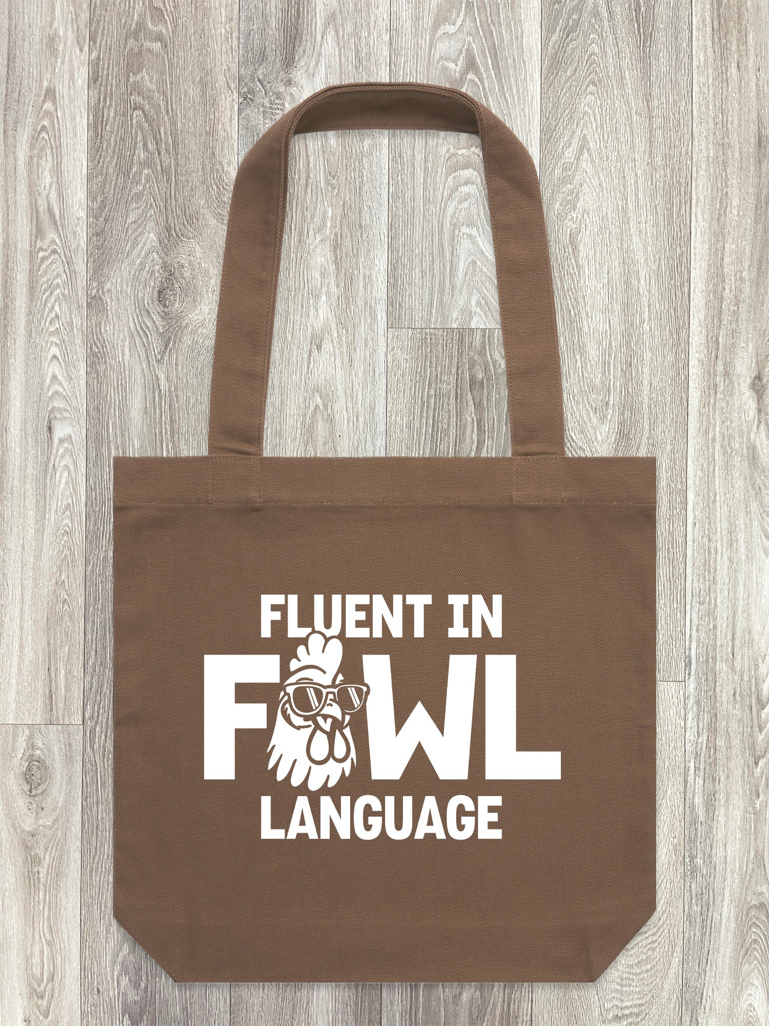 Fluent In Fowl Language Edith Tote Bag