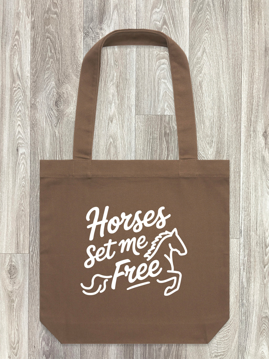 Horses Set Me Free Edith Tote Bag