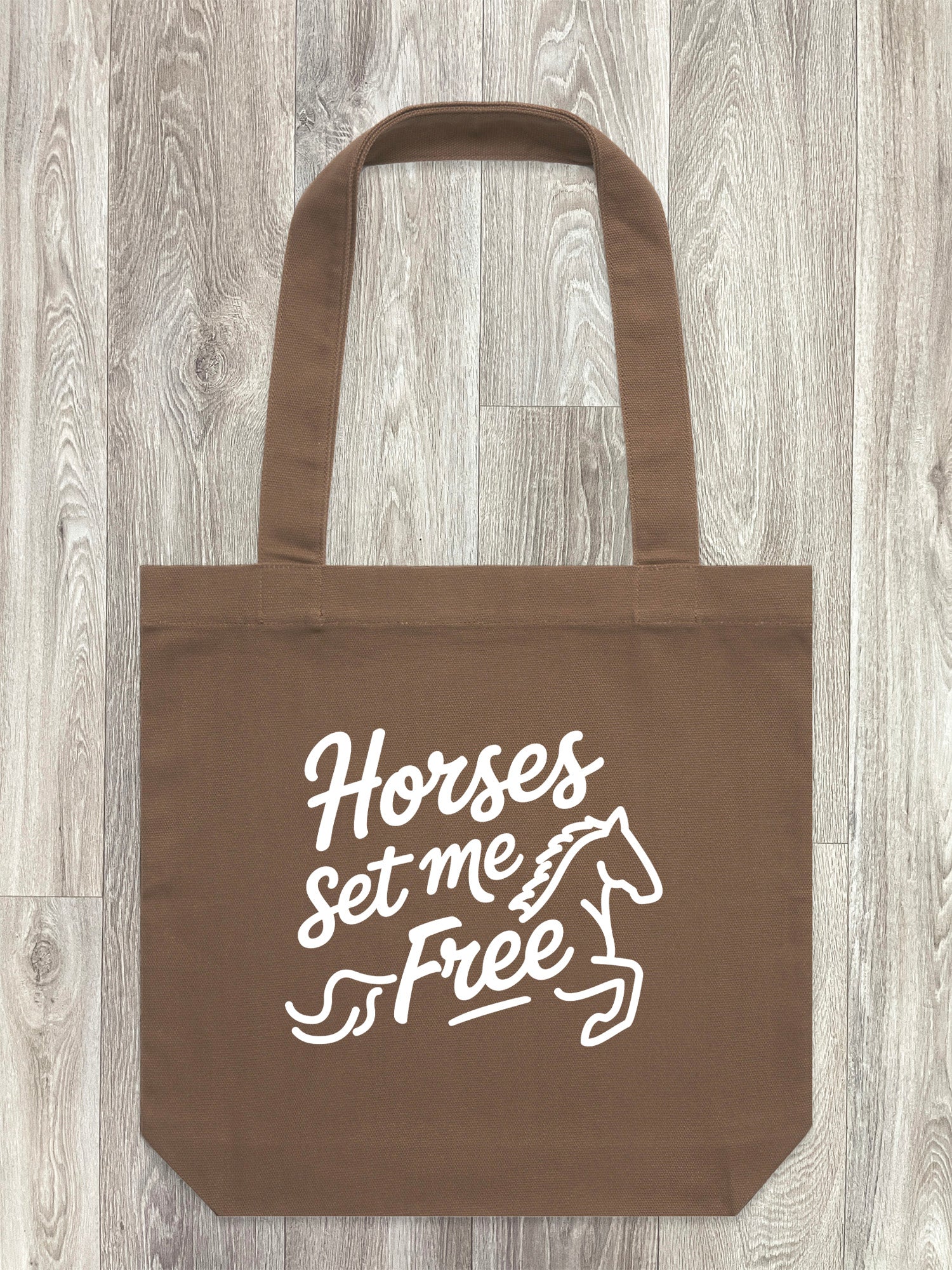 Horses Set Me Free Edith Tote Bag