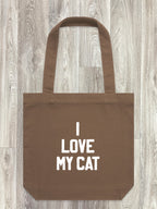 I Love My Cat Edith Tote Bag