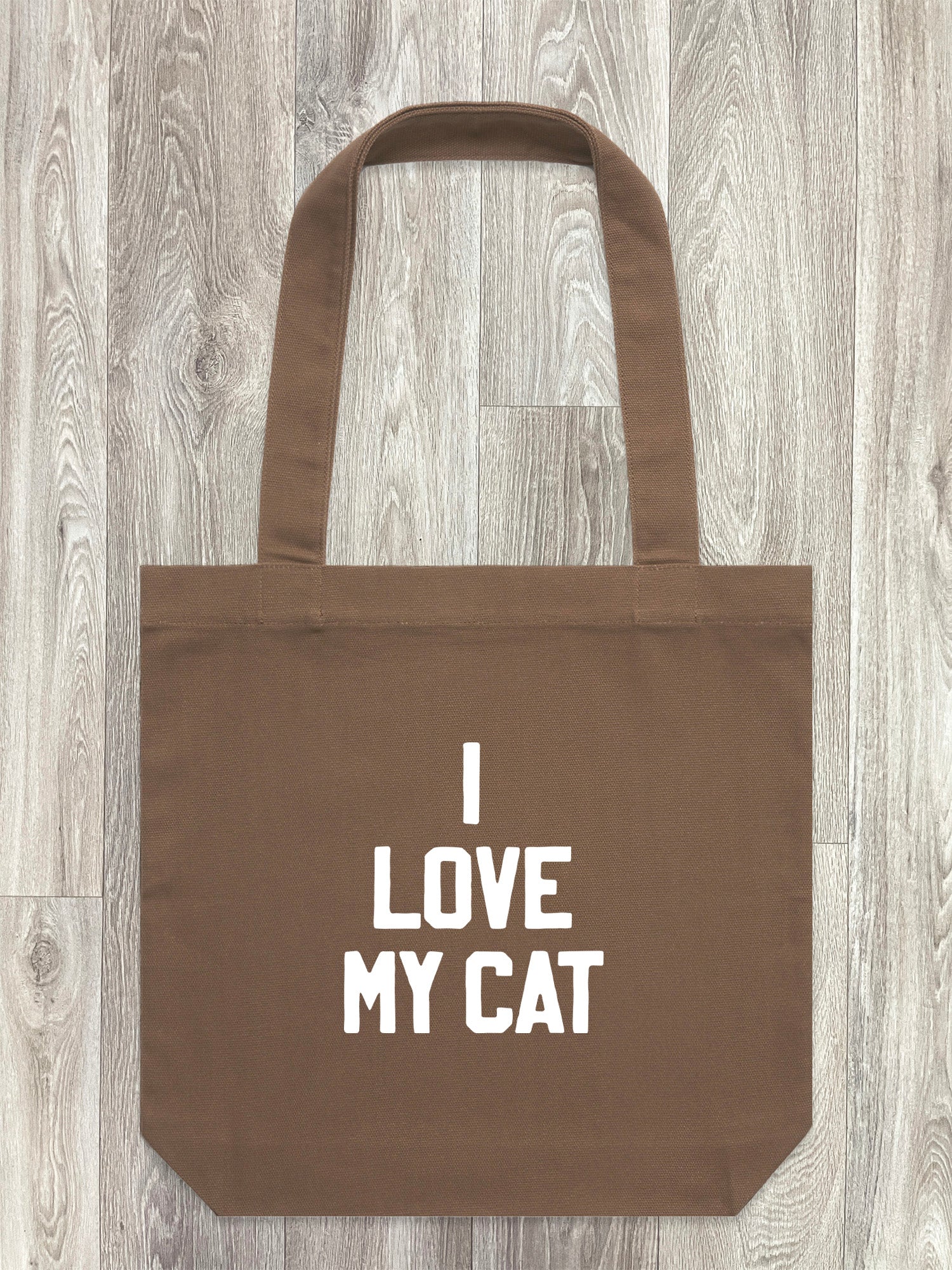 I Love My Cat Edith Tote Bag