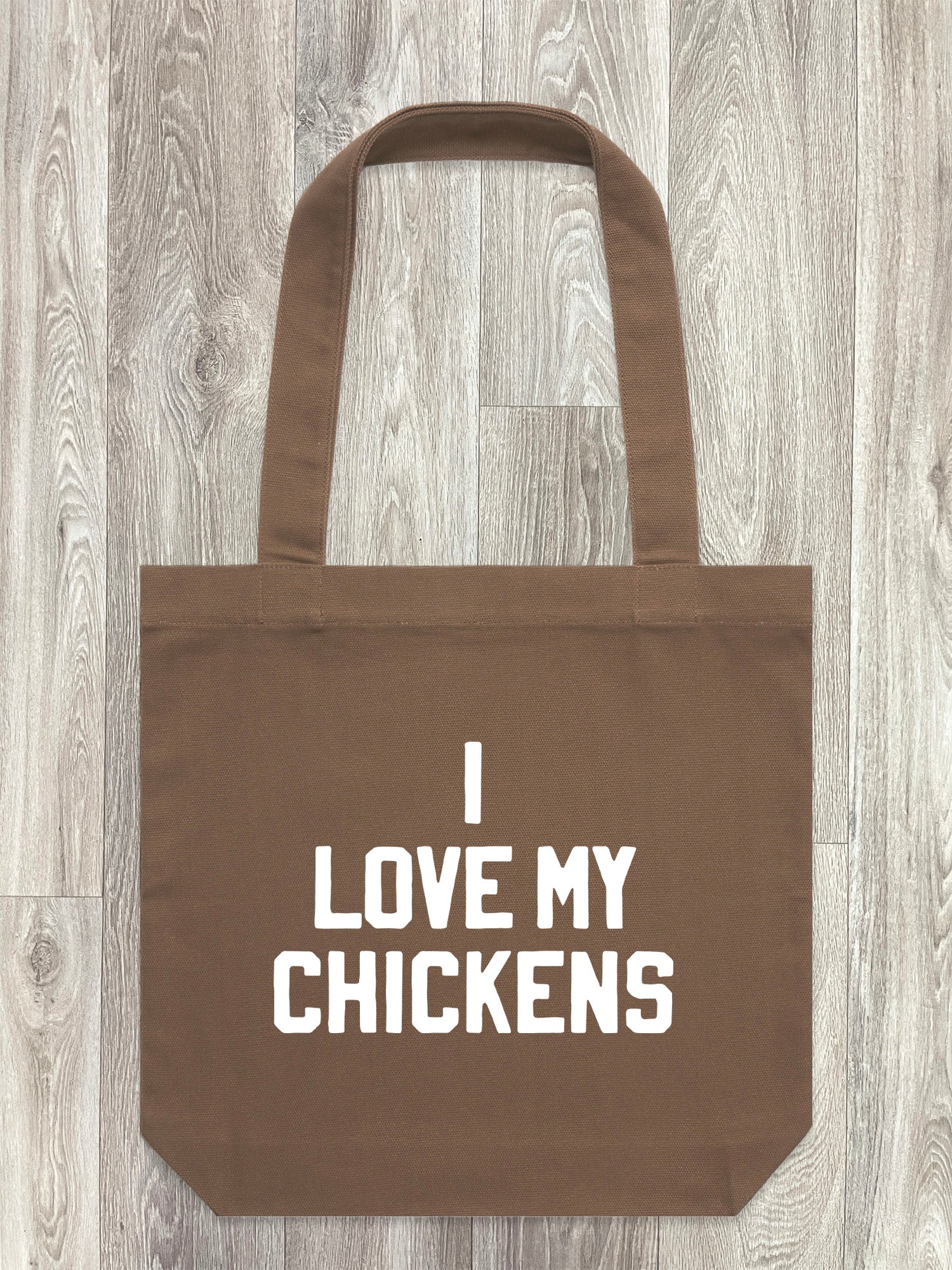 I Love My Chickens Edith Tote Bag