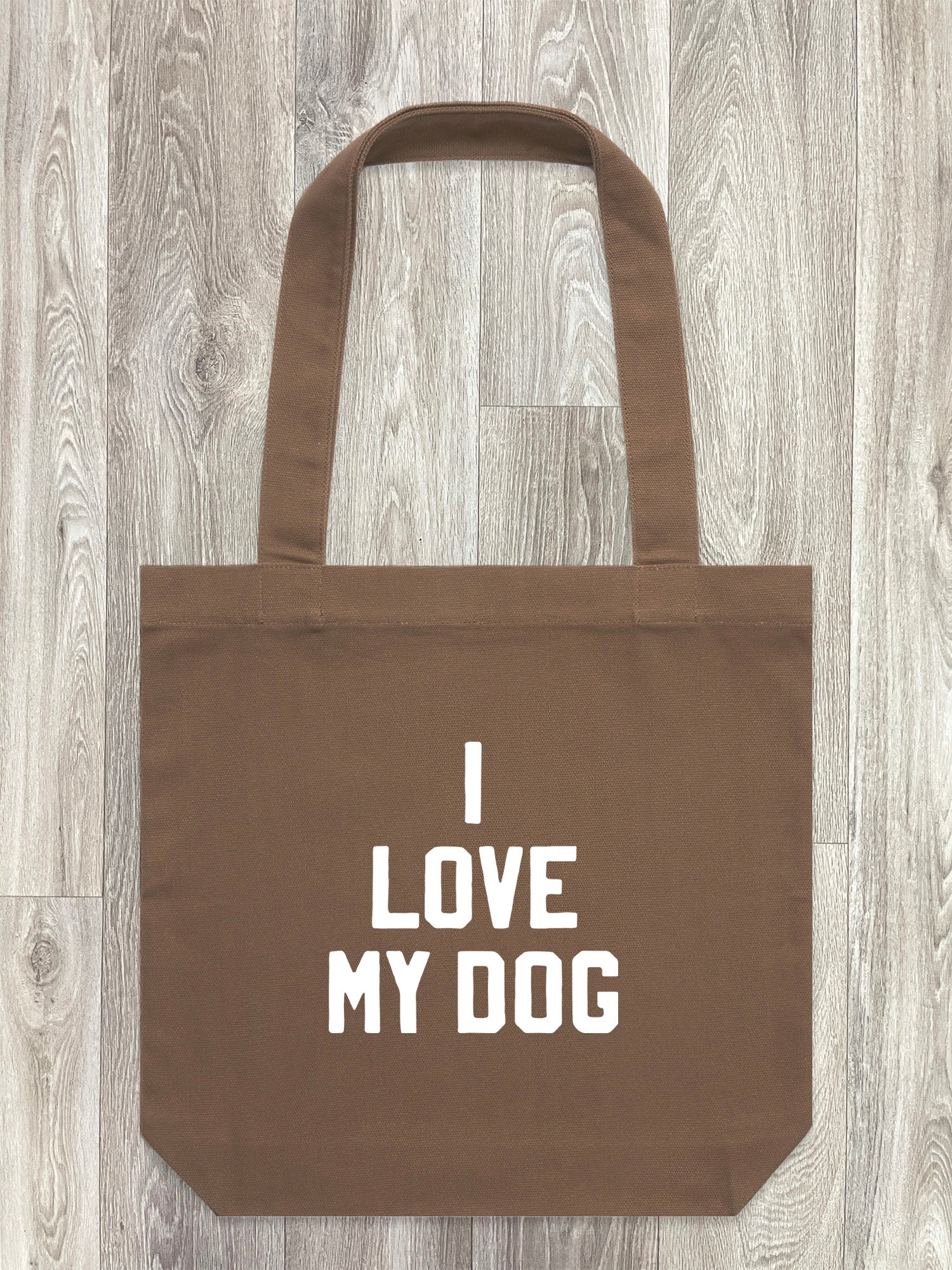 I Love My Dog Edith Tote Bag