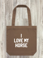 I Love My Horse Edith Tote Bag