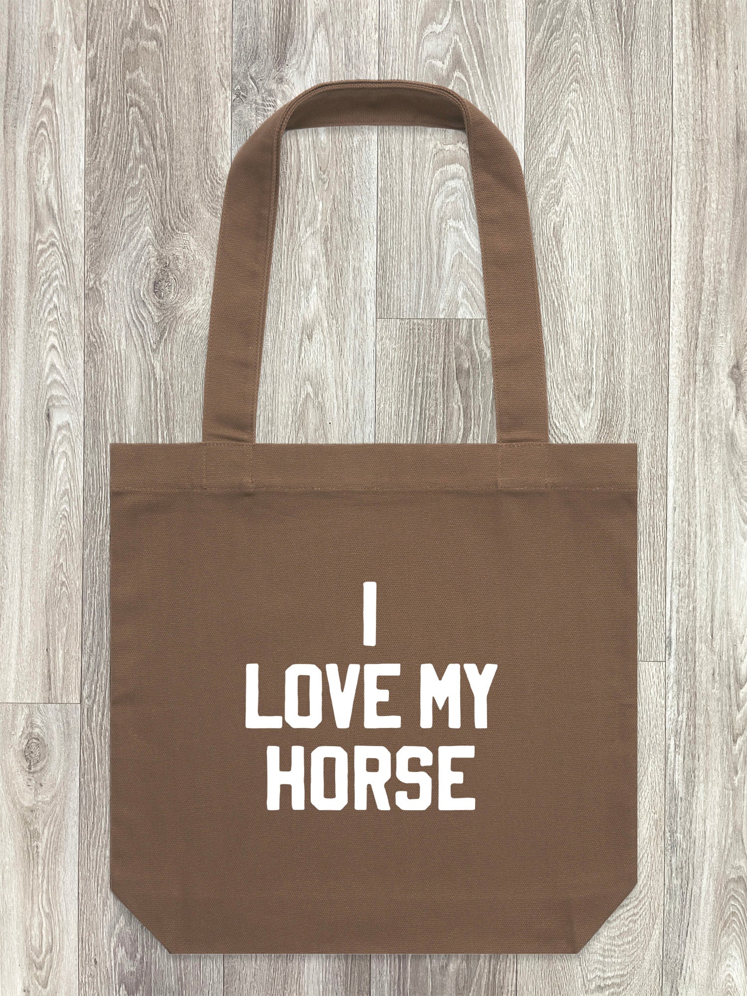 I Love My Horse Edith Tote Bag