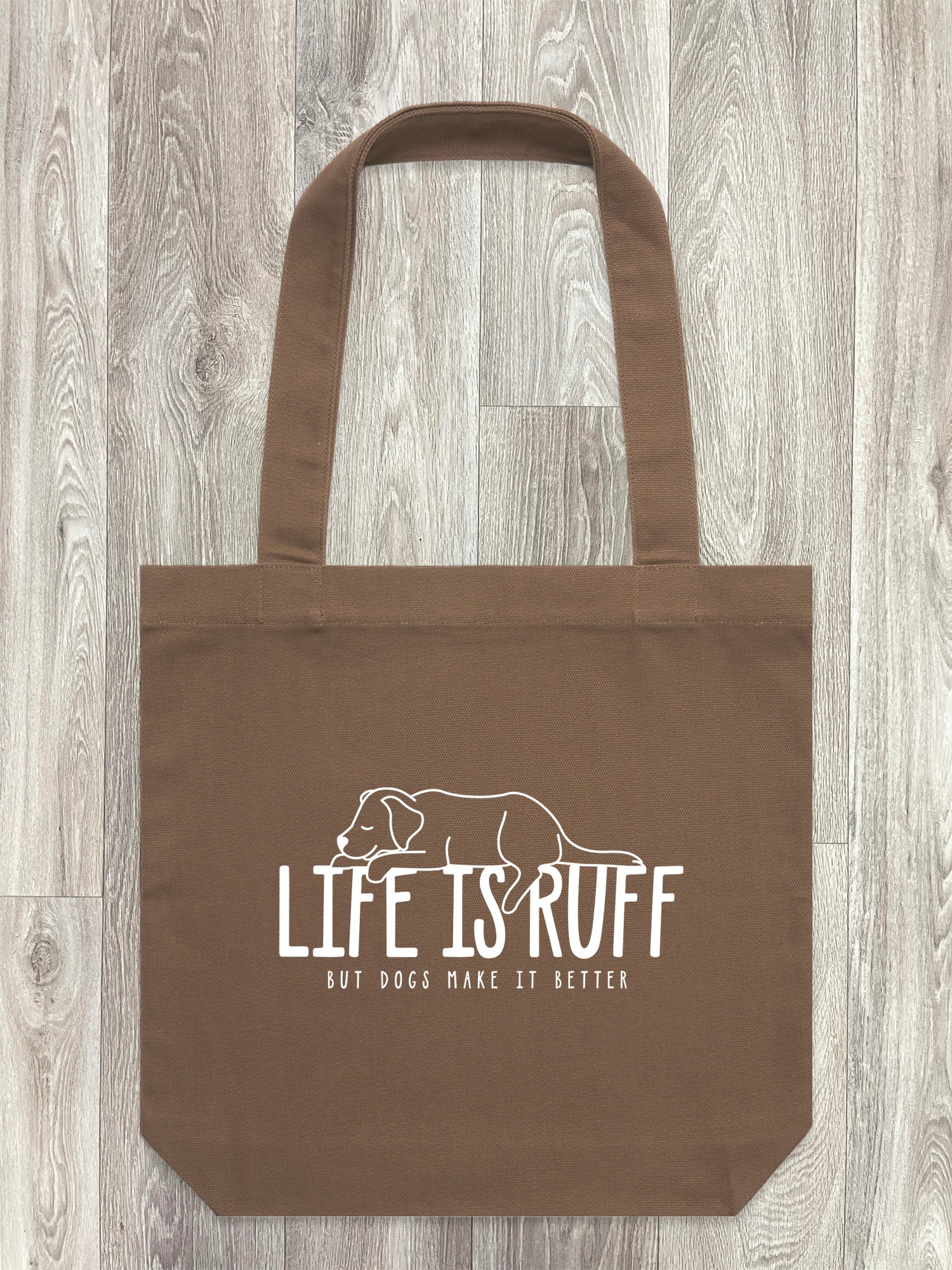Life Is Ruff Edith Tote Bag