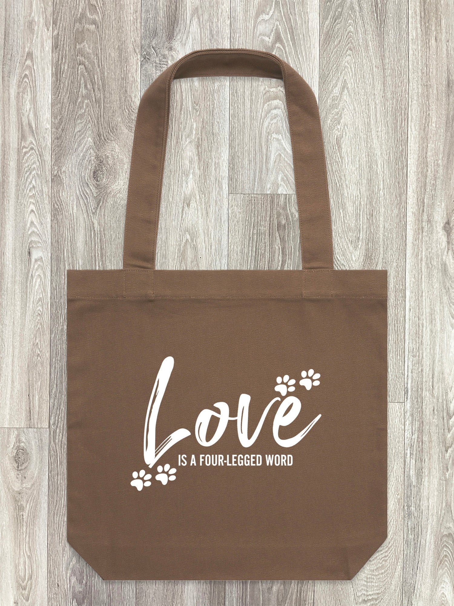 Love Is A Four-Legged Word Edith Tote Bag