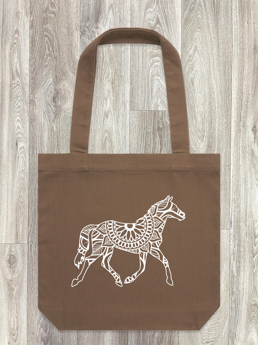 Horse Mandala Edith Tote Bag