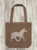 Horse Mandala Edith Tote Bag