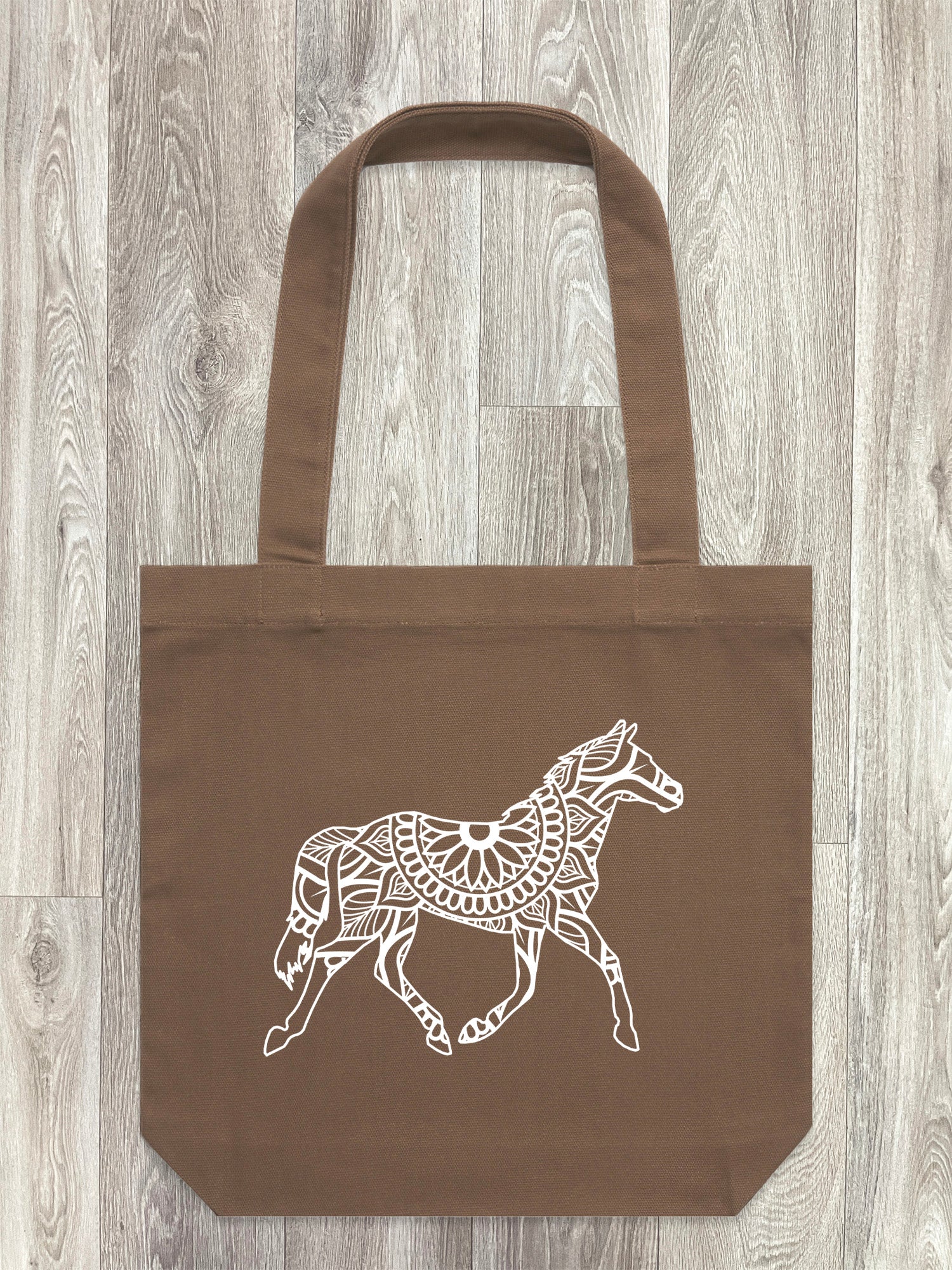 Horse Mandala Edith Tote Bag