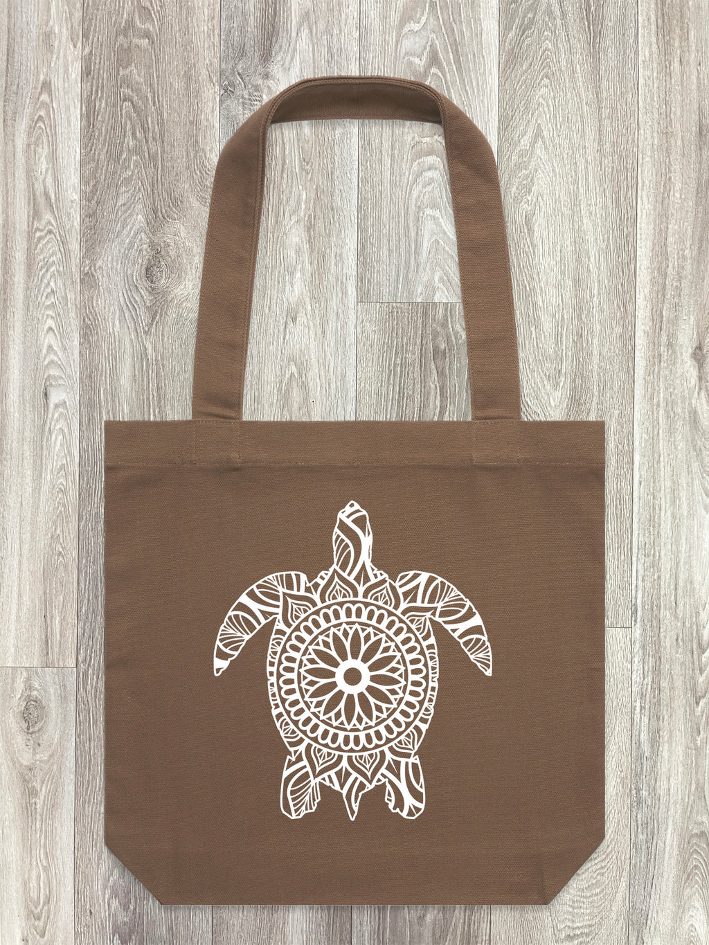 Turtle Mandala Edith Tote Bag