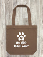 My Kids Have Paws Edith Tote Bag