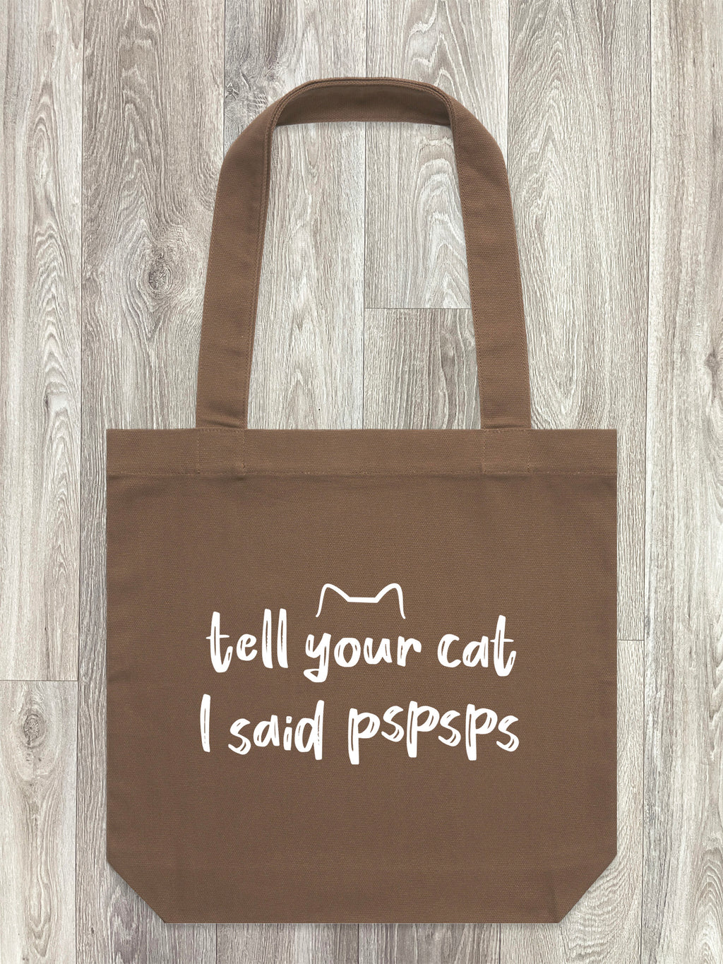 Tell Your Cat I Said pspsps Edith Tote Bag
