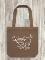 Wiggly Butts Make Me Nuts Edith Tote Bag