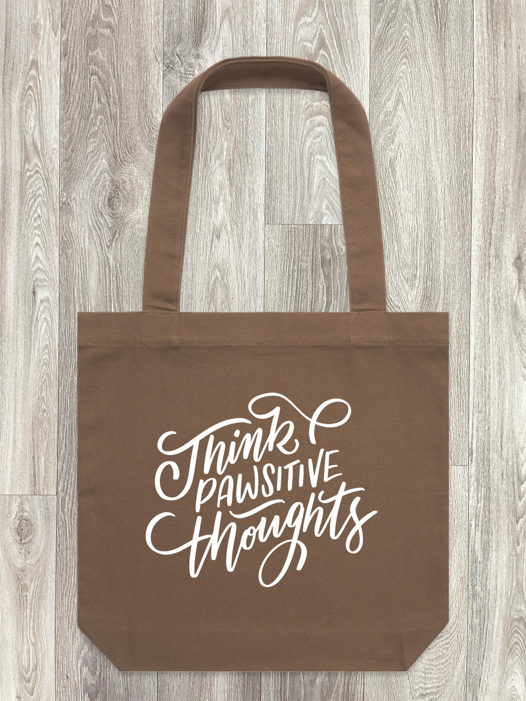 Think Pawsitive Thoughts Edith Tote Bag