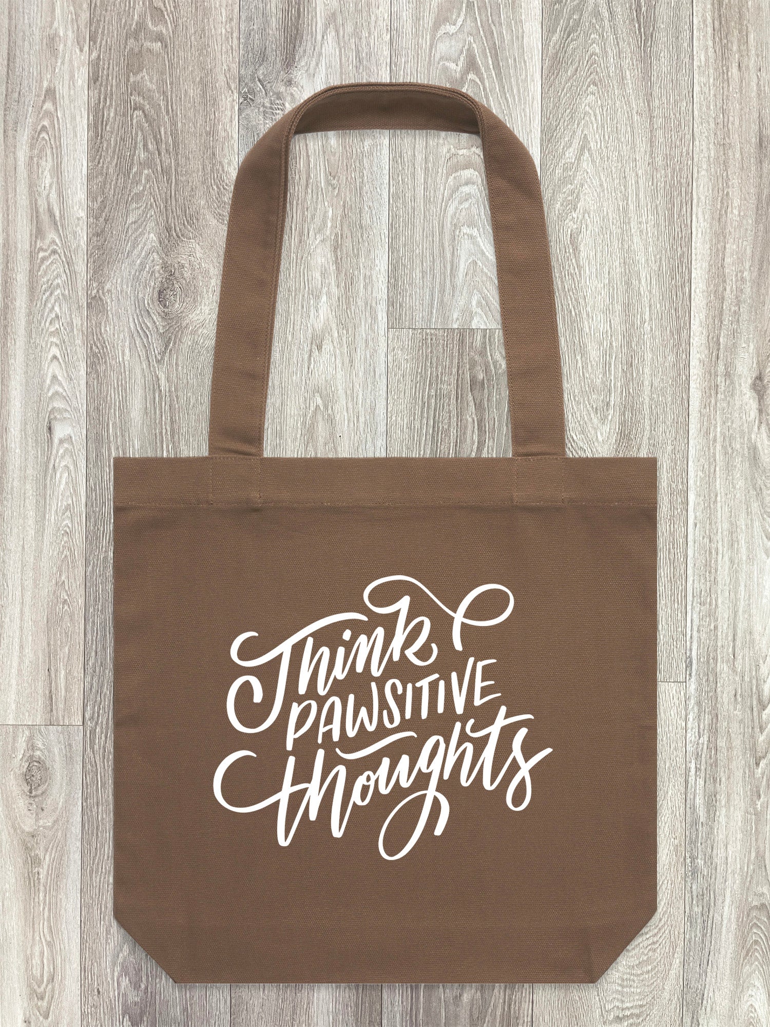 Think Pawsitive Thoughts Edith Tote Bag