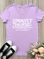 I'm A Vet Nurse Emma V-Neck Tee
