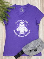 If I Was A Bird Emma V-Neck Tee