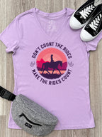 Don't Count The Rides Emma V-Neck Tee