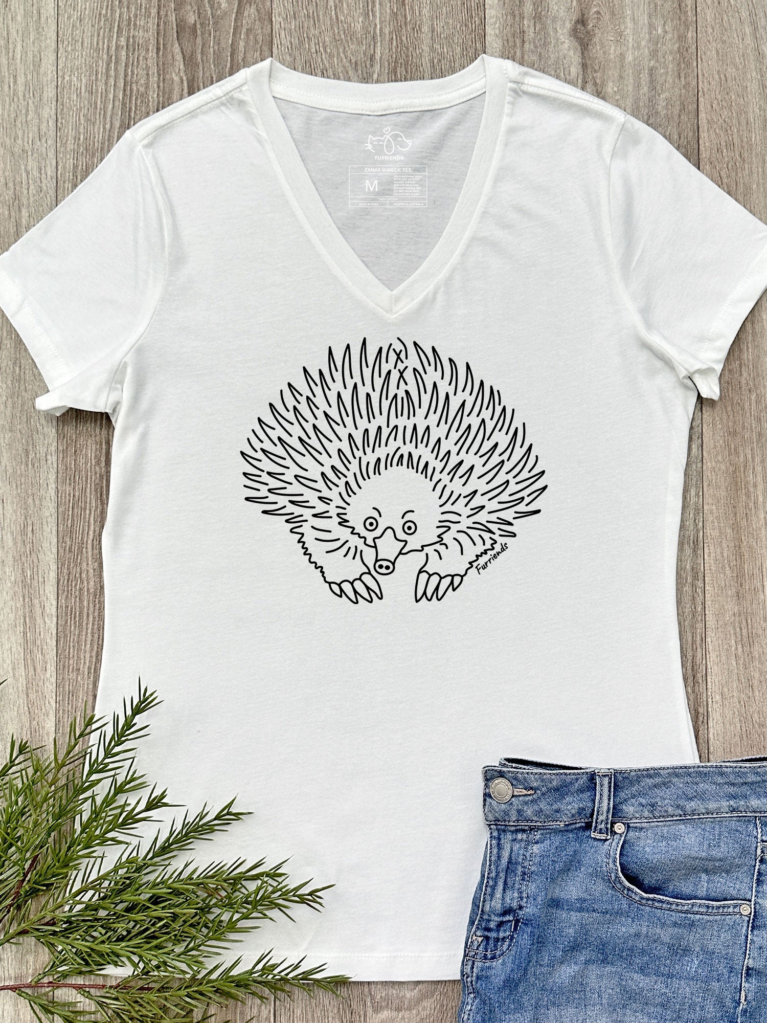 Echidna Emma V-Neck Tee