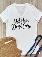 Pet Hair Don't Care Emma V-Neck Tee