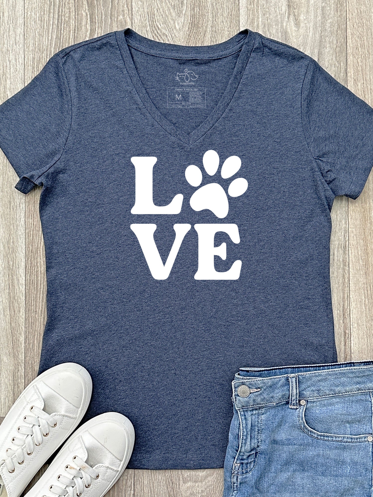 LOVE Emma V-Neck Tee